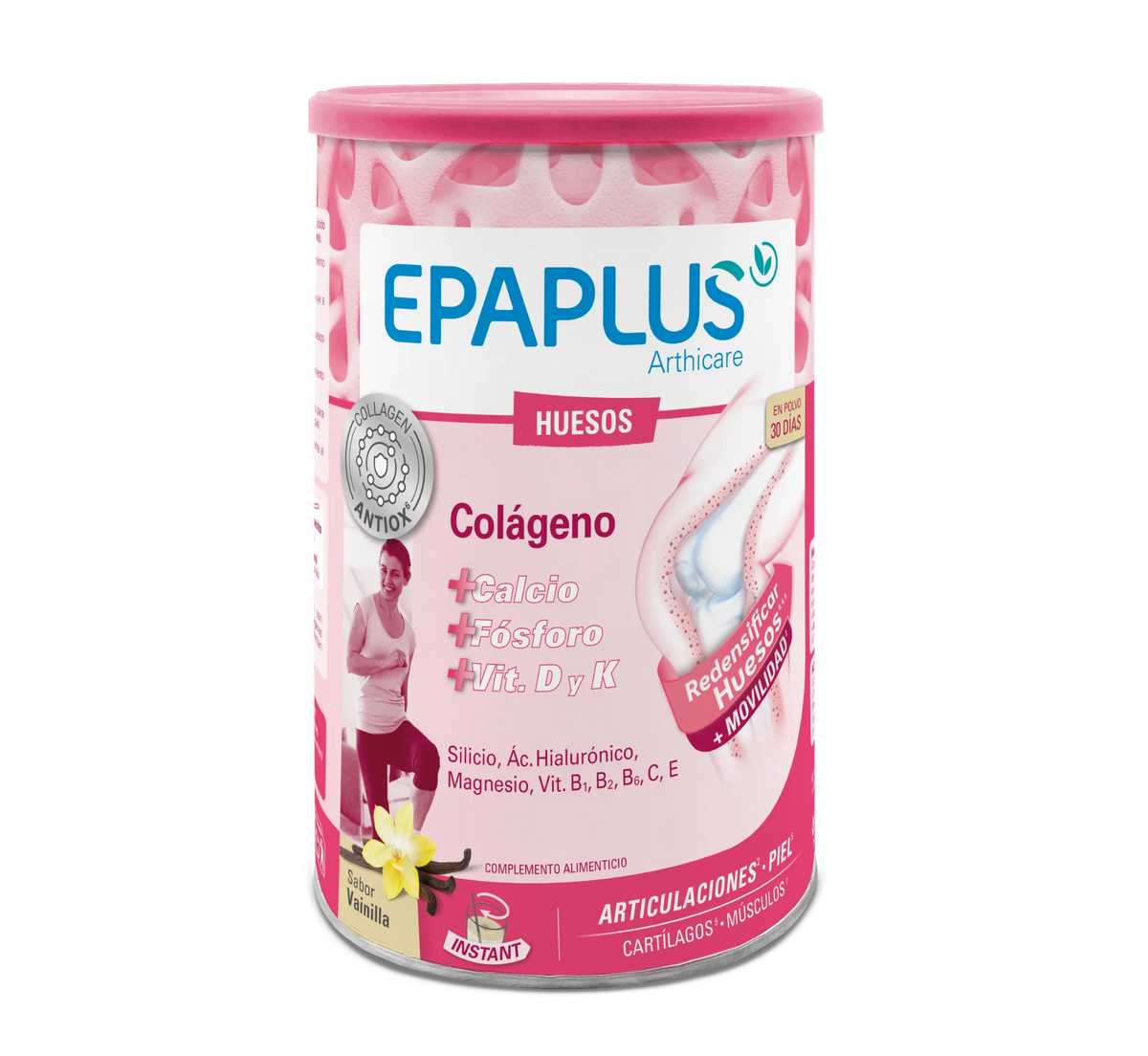 Colágeno ANTIOX Huesos — Con Calcio, Vitamina D3, Vitamina K2 y Fósforo