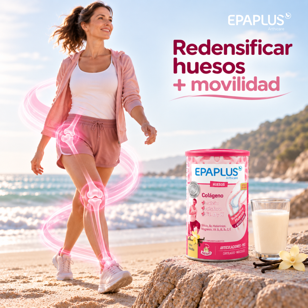 Colágeno ANTIOX Huesos — Con Calcio, Vitamina D3, Vitamina K2 y Fósforo