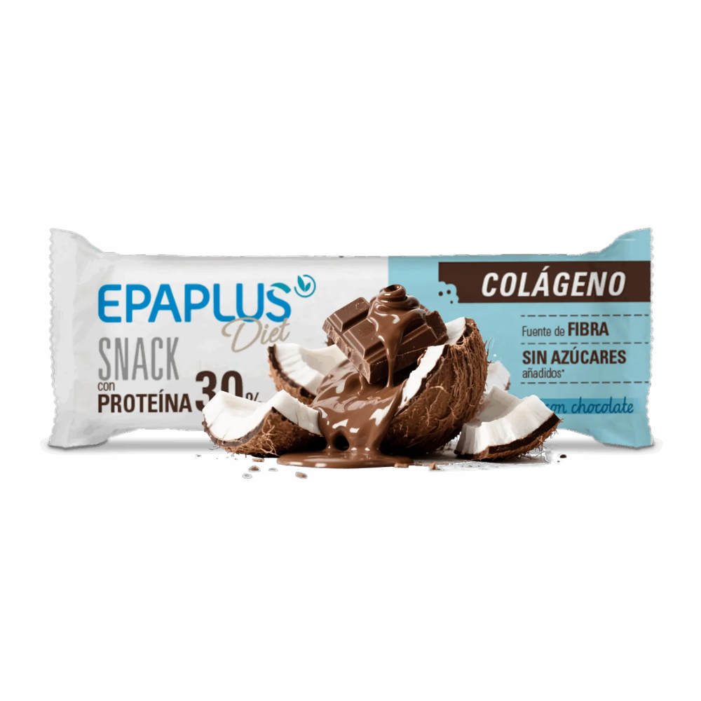 Diet Snack Colágeno Coco con Chocolate