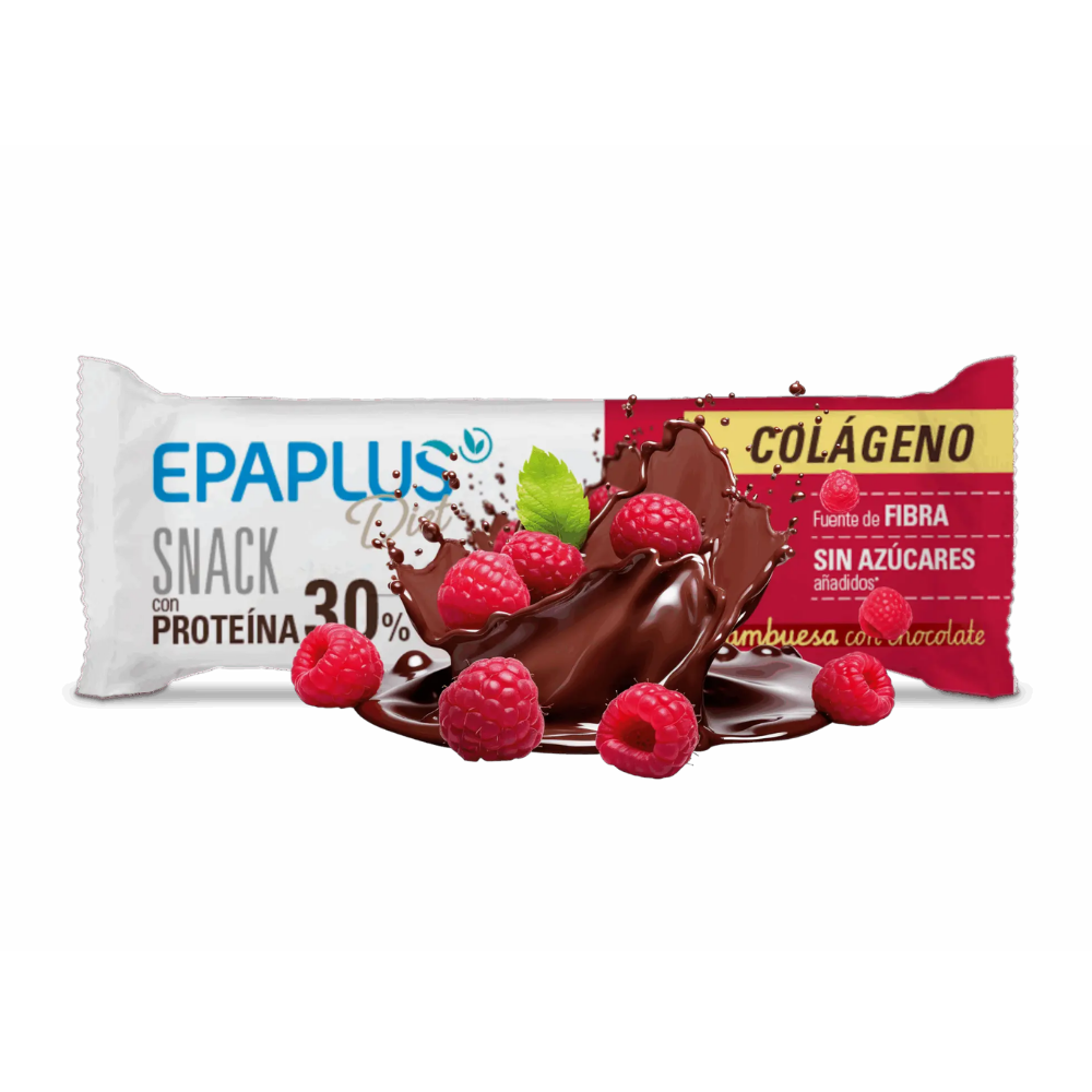 Diet Snack Colágeno Frambuesa con Chocolate