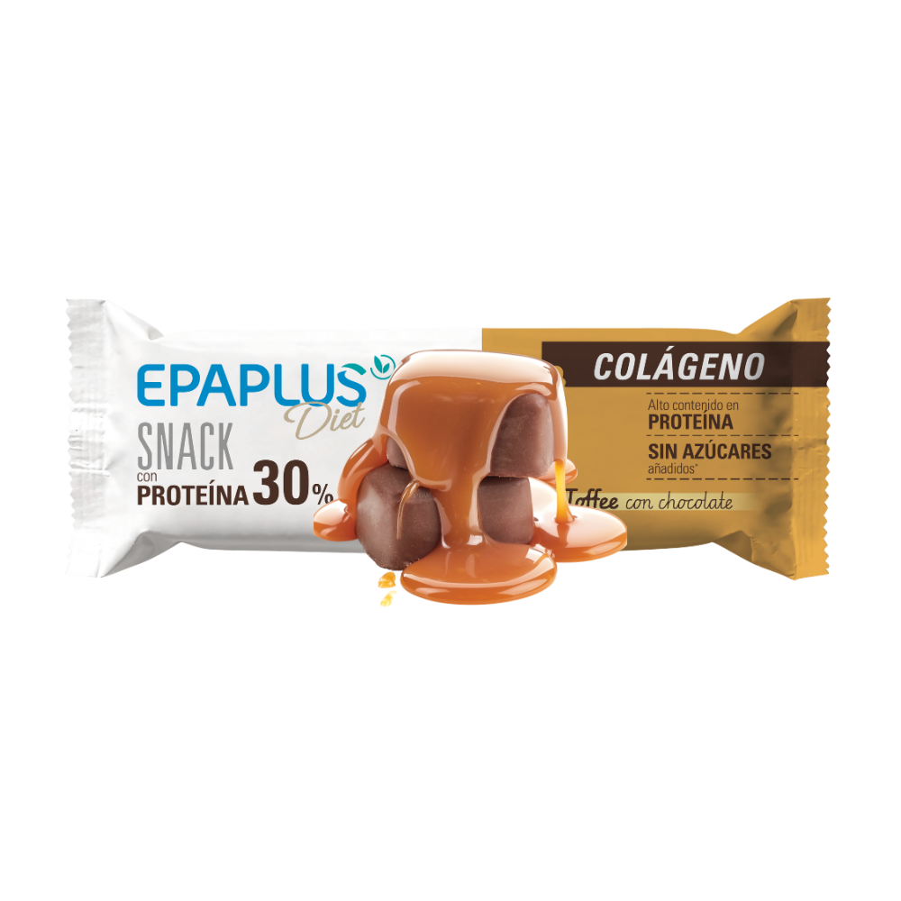 Snack Colágeno Toffee Chocolate EPAPLUS Diet