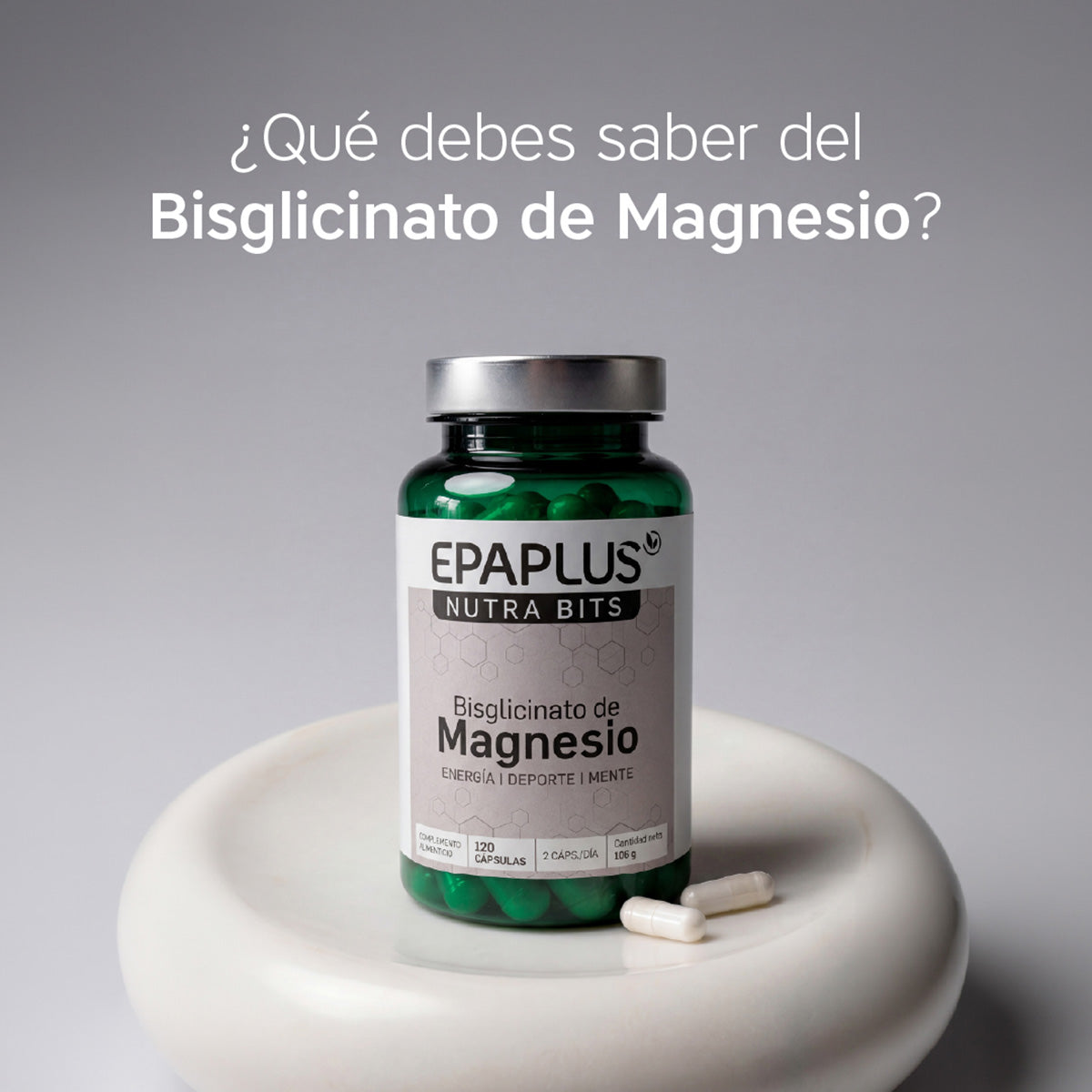 NutraBits Bisglicinato de Magnesio